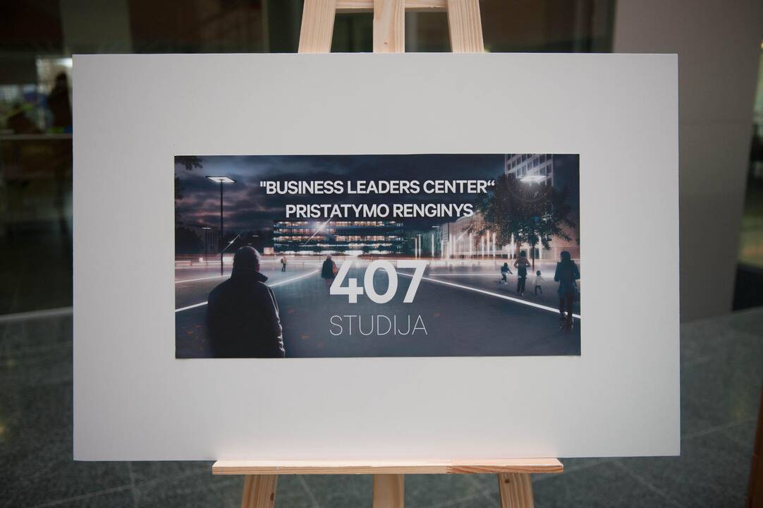 Verslo centro "Business Leaders Center" statybos