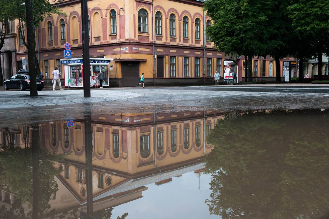 Kaunas po liūties