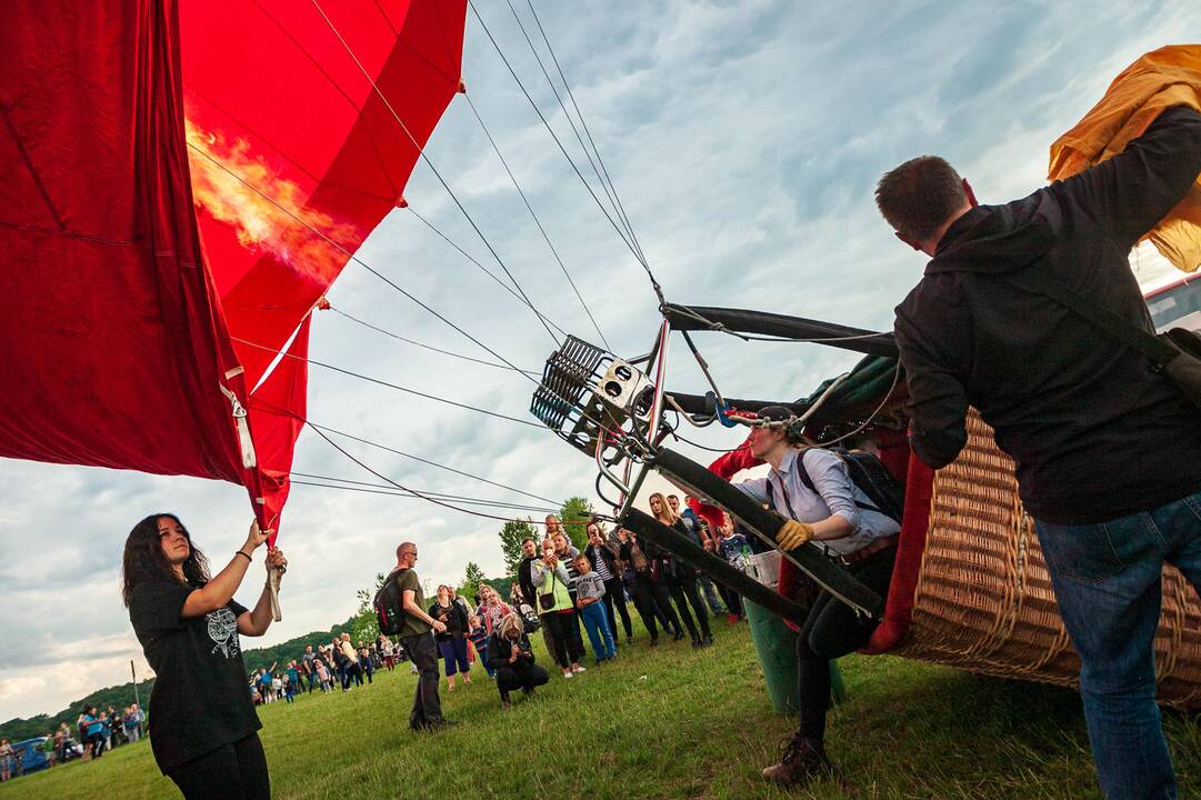 100 oro balionų fiesta „Su laisvės vėju“