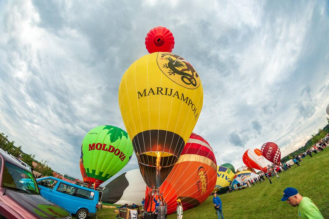 100 oro balionų fiesta „Su laisvės vėju“