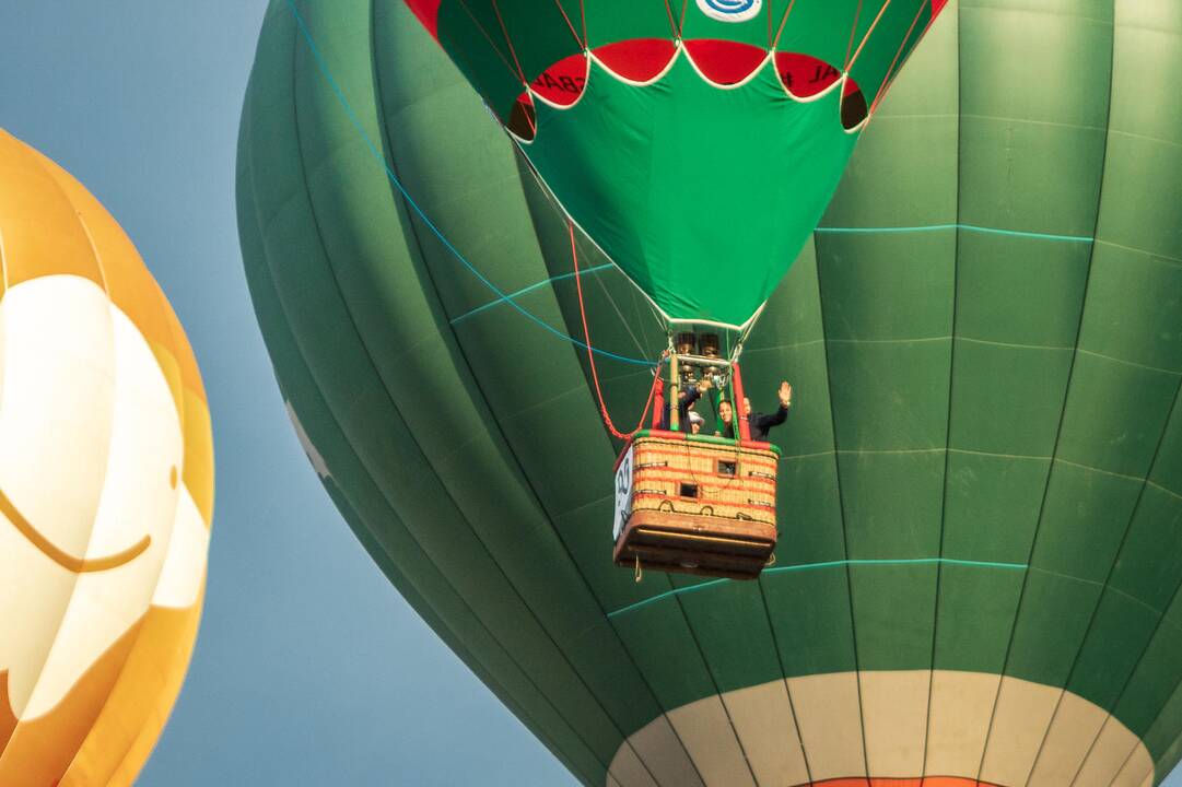 100 oro balionų fiesta „Su laisvės vėju“
