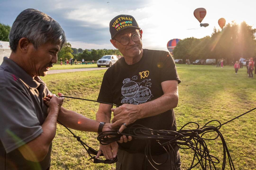 100 oro balionų fiesta „Su laisvės vėju“