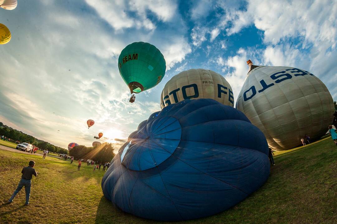 100 oro balionų fiesta „Su laisvės vėju“