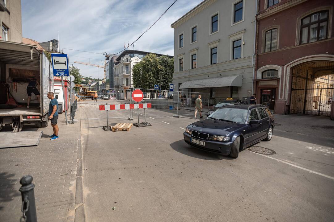 Tvarkomos centrinės Kauno gatvės