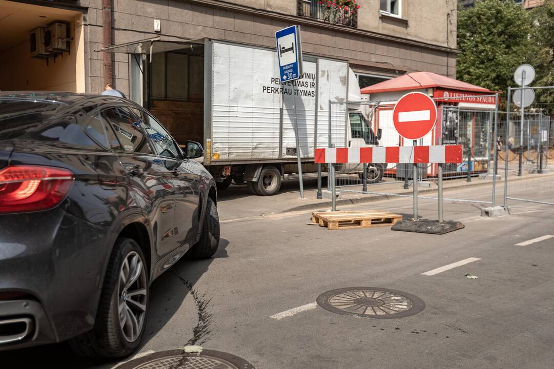 Tvarkomos centrinės Kauno gatvės