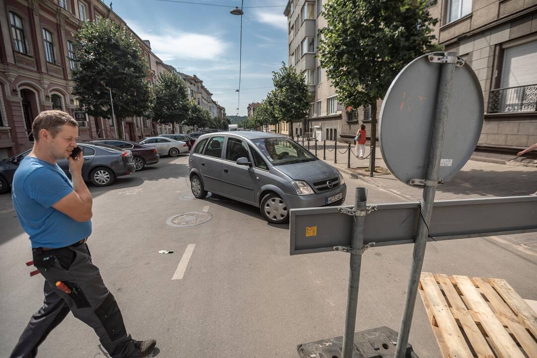 Tvarkomos centrinės Kauno gatvės