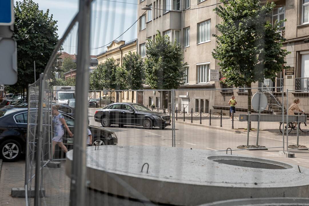 Tvarkomos centrinės Kauno gatvės