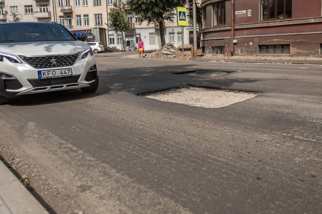 Tvarkomos centrinės Kauno gatvės