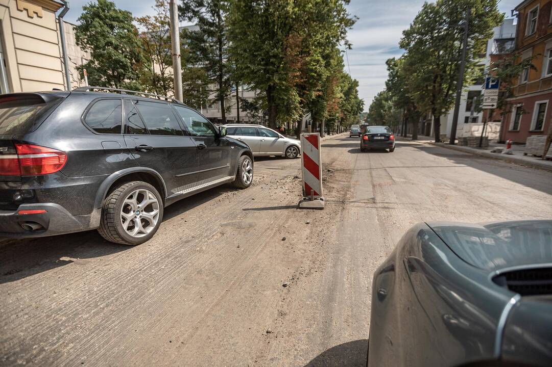 Tvarkomos centrinės Kauno gatvės