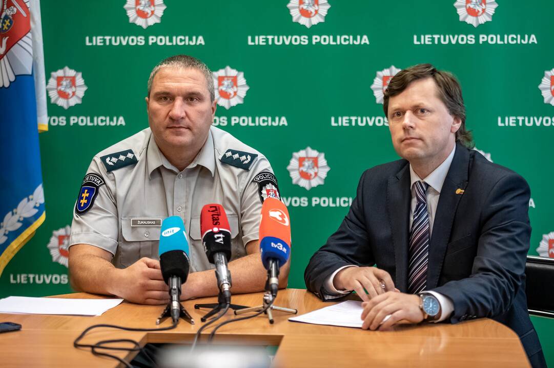 Spaudos konferencija dėl ukrainiečio nužudymo