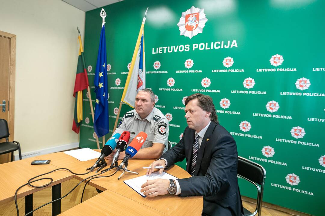 Spaudos konferencija dėl ukrainiečio nužudymo