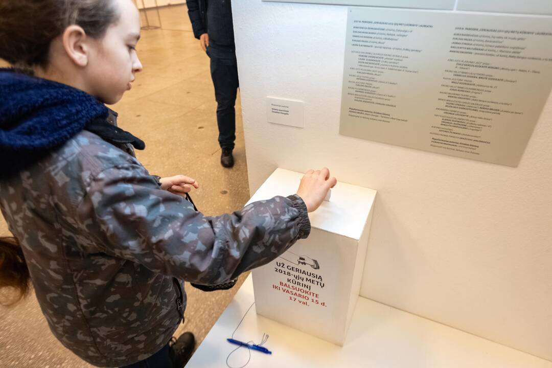 Paroda "Geriausias 2018-tų metų kūrinys"