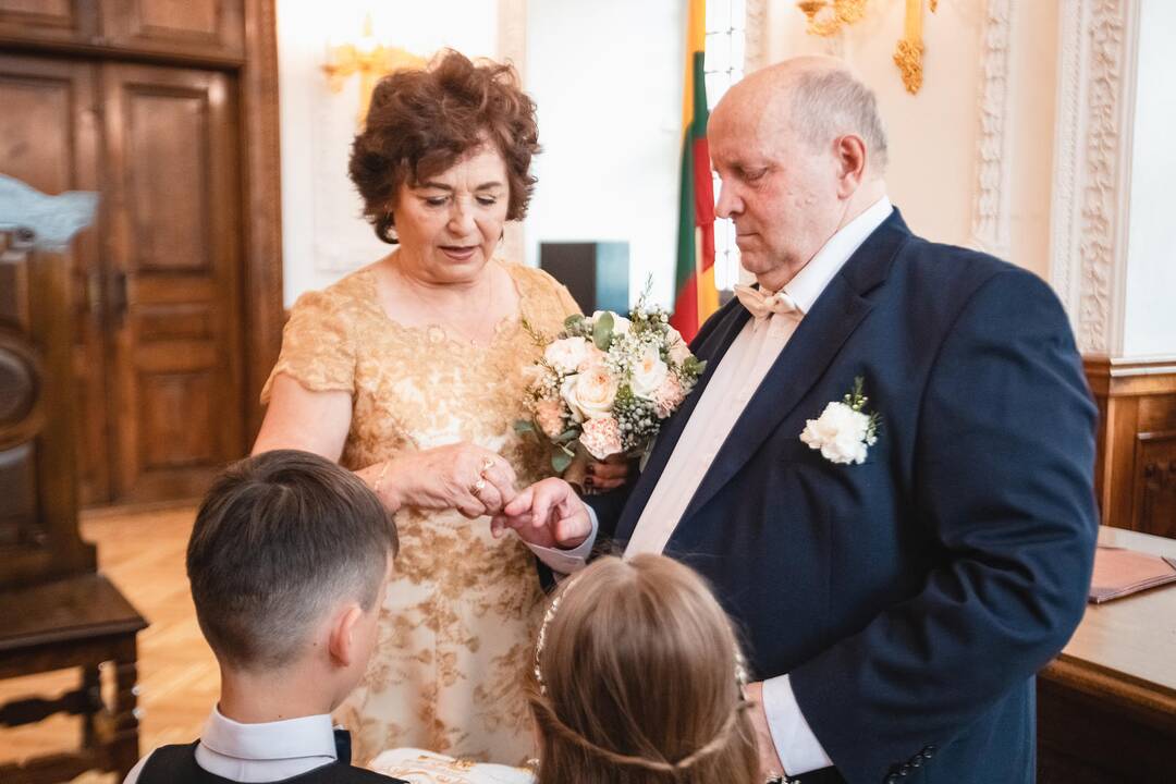 Mečislovo ir Eugenijos Žilinskų auksinės vestuvės