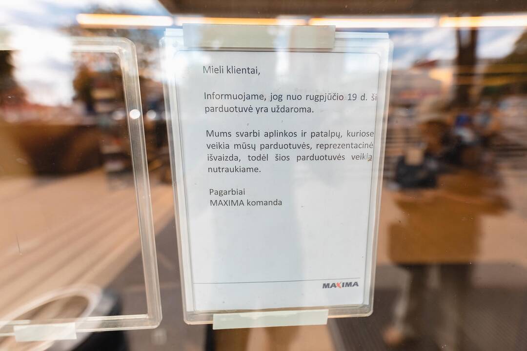Apgriuvęs Kalniečių prekybos centro pastatas