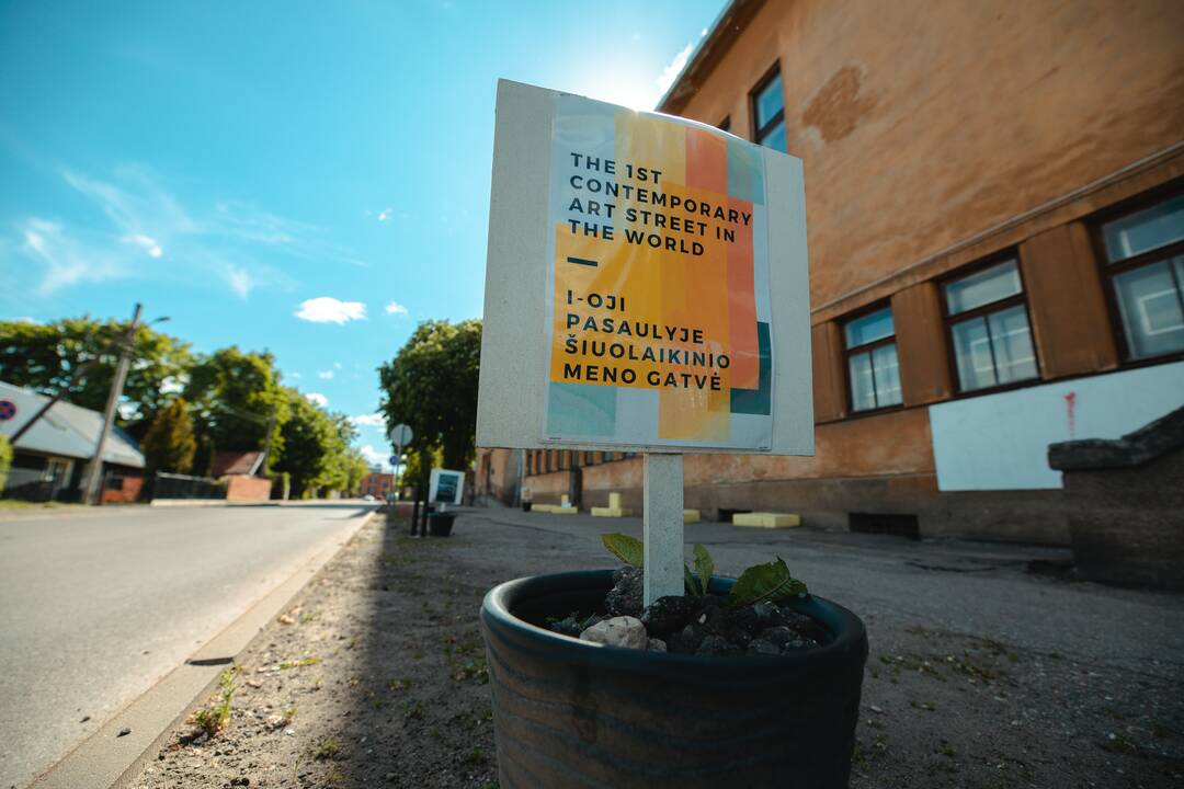 Pirmoji pasaulyje šiuolaikinio meno gatvė