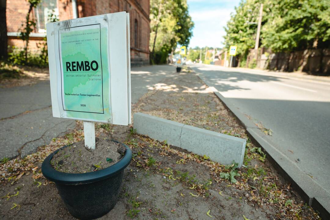 Pirmoji pasaulyje šiuolaikinio meno gatvė