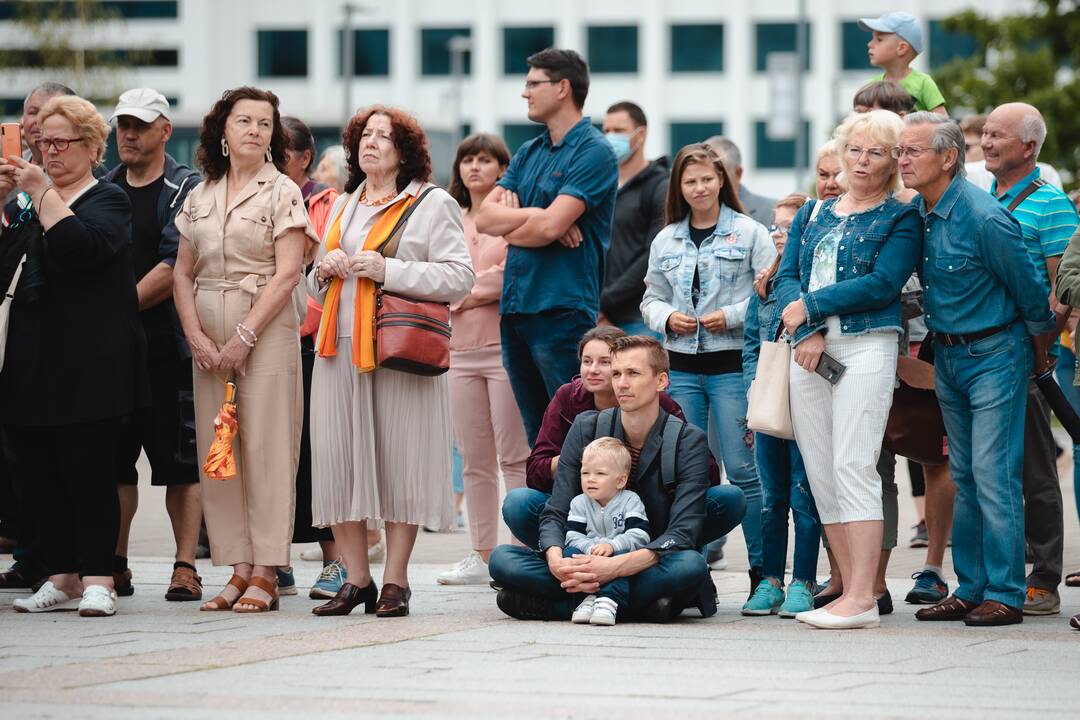 Liepos 6-osios minėjimas Karo muziejaus sodelyje