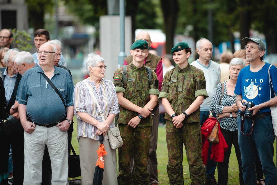 Liepos 6-osios minėjimas Karo muziejaus sodelyje