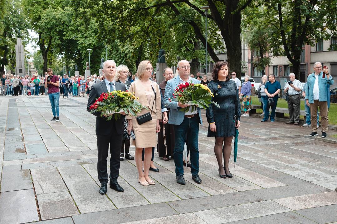 Liepos 6-osios minėjimas Karo muziejaus sodelyje
