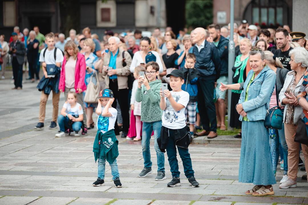 Liepos 6-osios minėjimas Karo muziejaus sodelyje