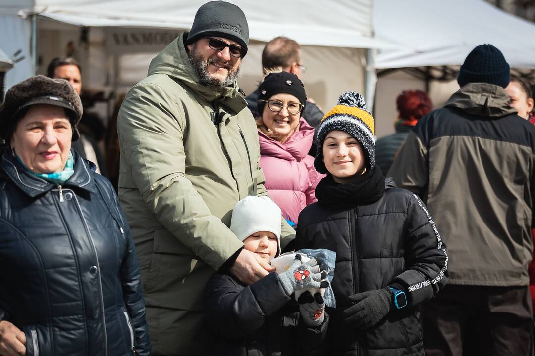 Kauno mugėje – aukcionas ir koncertas Ukrainai