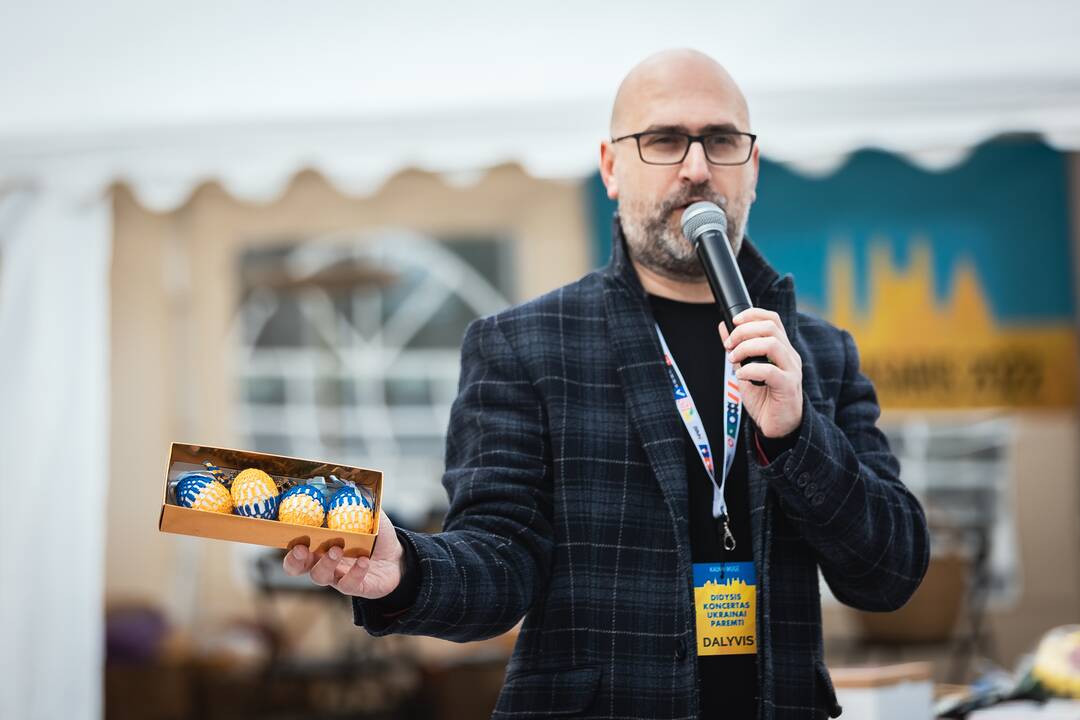 Kauno mugėje – aukcionas ir koncertas Ukrainai