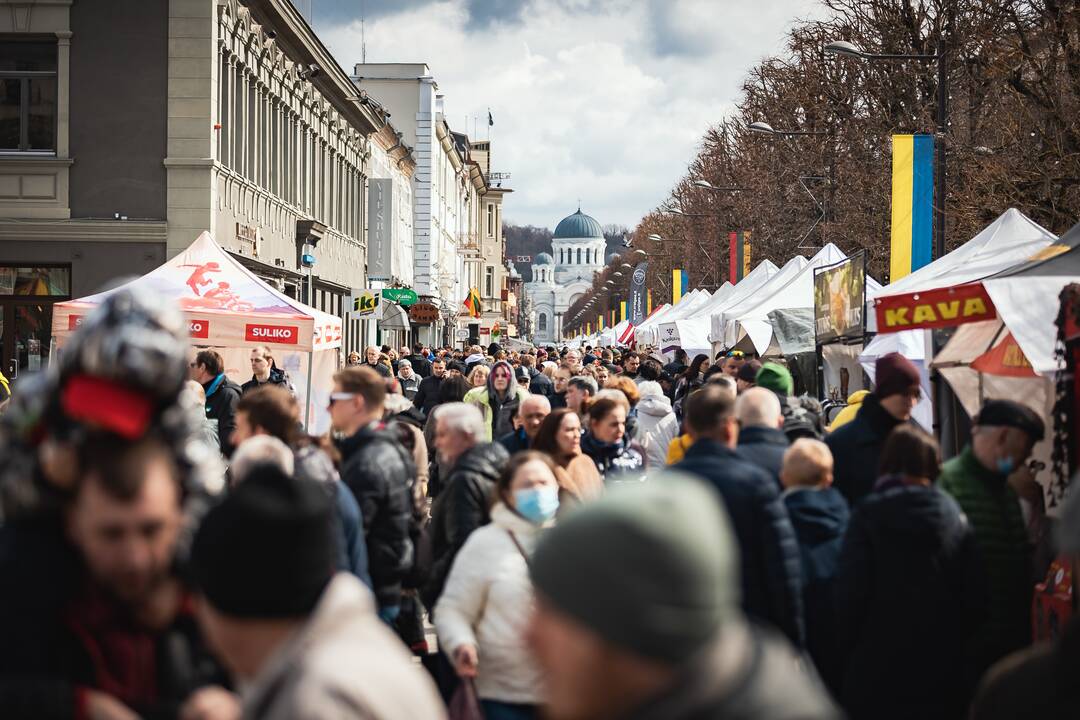 Kauno mugėje – aukcionas ir koncertas Ukrainai