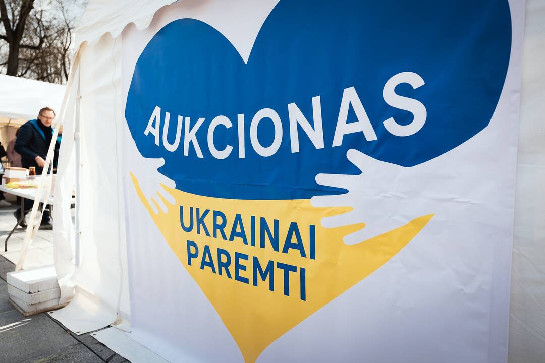 Kauno mugėje – aukcionas ir koncertas Ukrainai