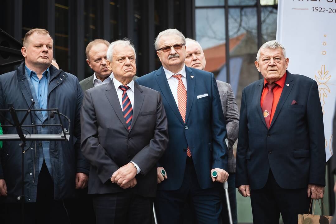 Lietuvos krepšinio šimtmečio ceremonija