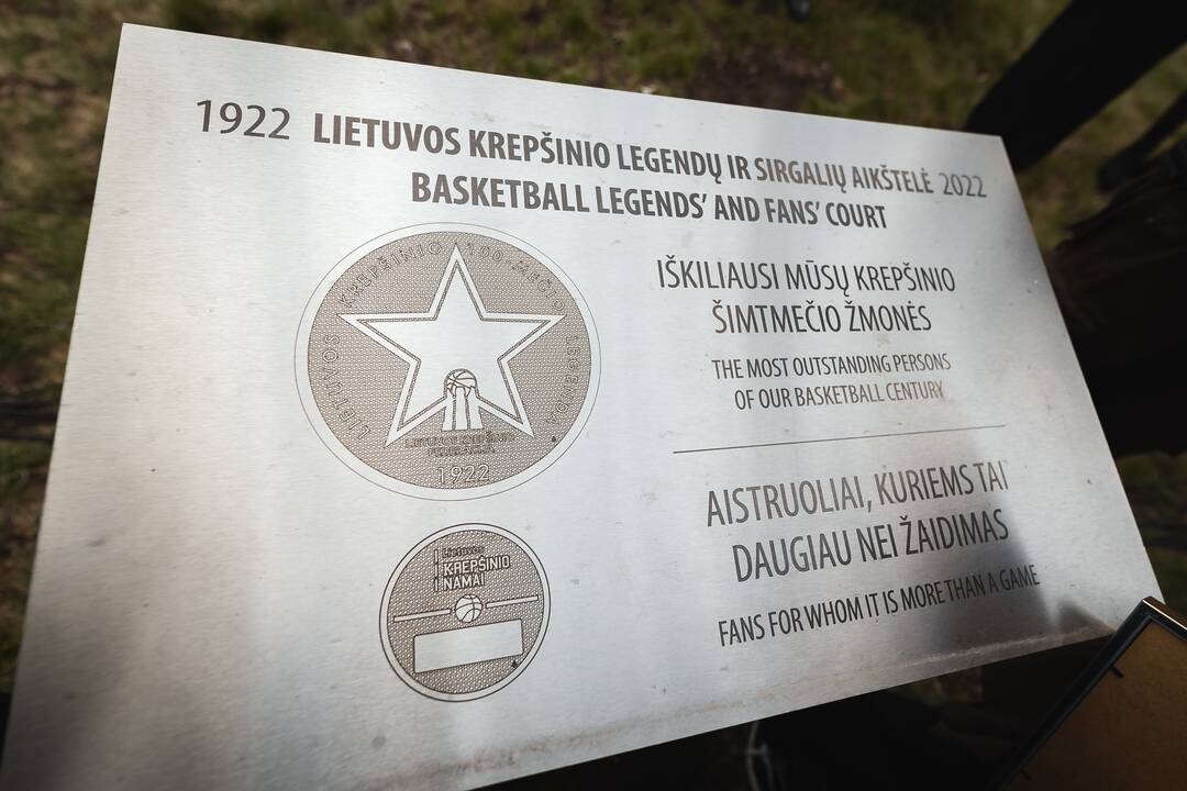 Lietuvos krepšinio šimtmečio ceremonija