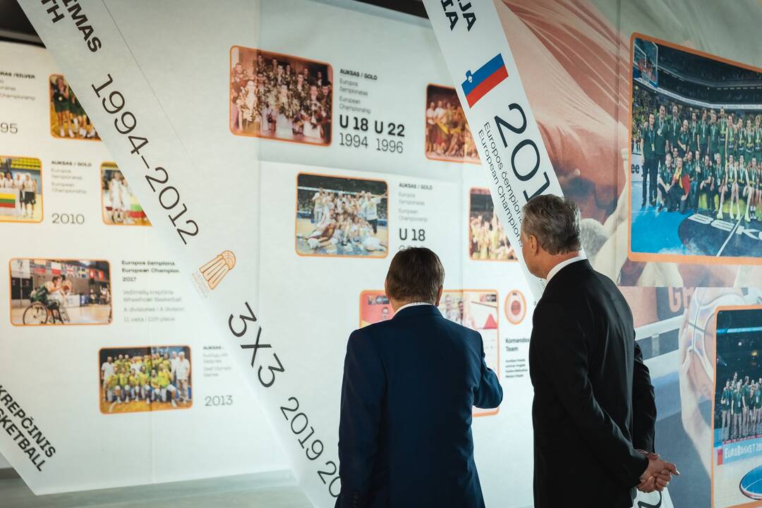 Lietuvos krepšinio šimtmečio ceremonija