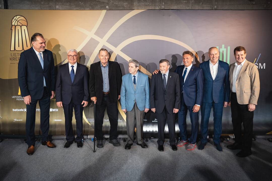 Lietuvos krepšinio šimtmečio ceremonija
