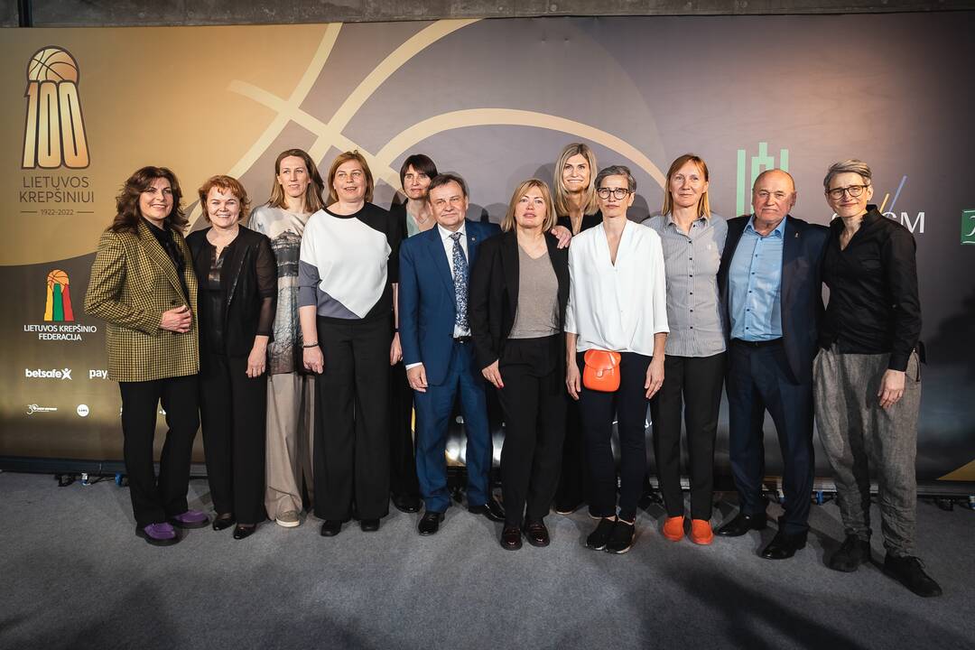 Lietuvos krepšinio šimtmečio ceremonija