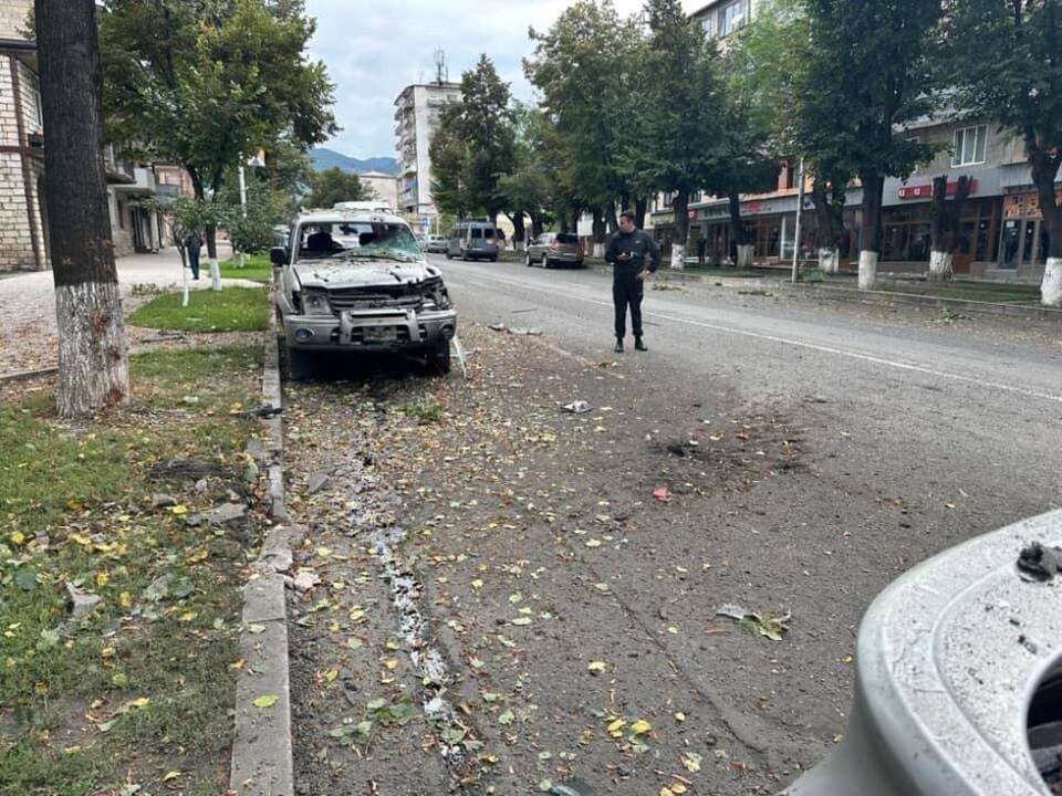 AFP: Kalnų Karabache, įsigaliojus paliauboms, girdimi šūviai