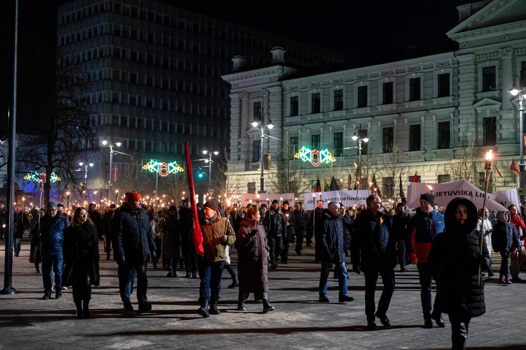 „Pro Patria“ eitynės Vilniuje