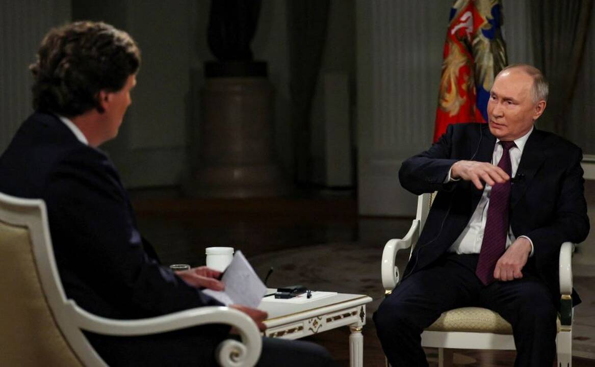 Ukrainos žvalgyba apie V. Putino interviu: tai – Rusijos specialioji operacija