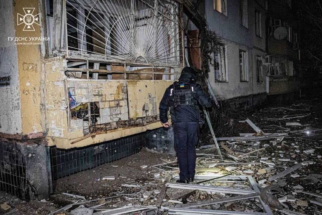 Ukrainos oro pajėgos sunaikino keturiolika rusų pajėgų dronų