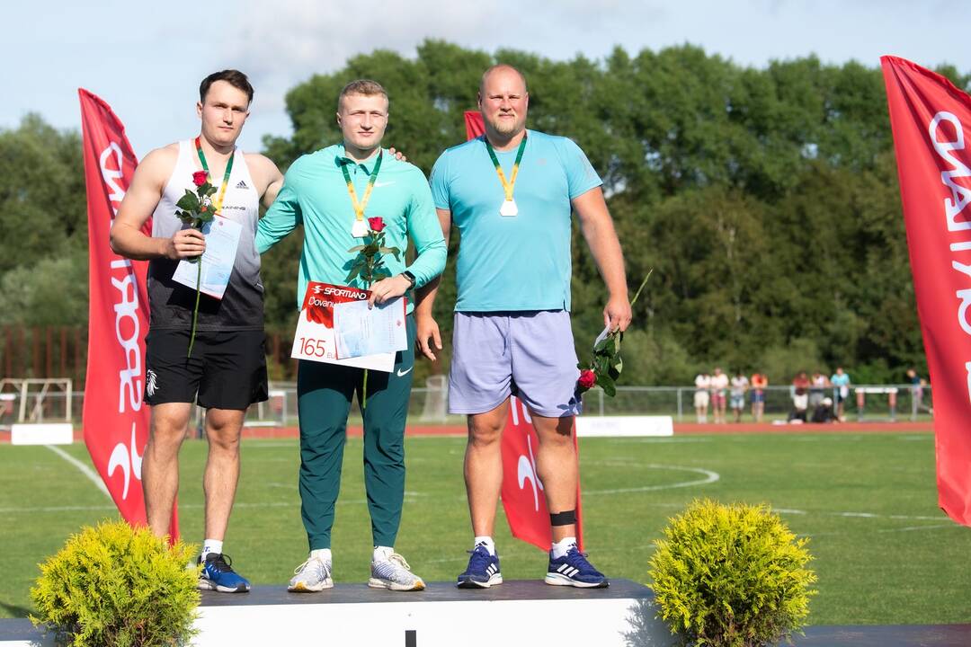 Dalyviai: pasaulio čempionate diską mes Mykolas ir Martynas Aleknos, A. Gudžius ir I. Zarankaitė.