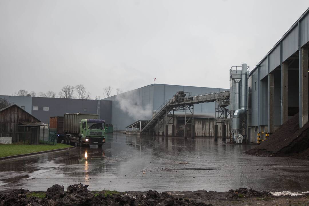 Įrenginiai: Kauno MBA ne kartą tobulino rūšiavimo procesą, bet nemalonūs kvapai tebesklinda.