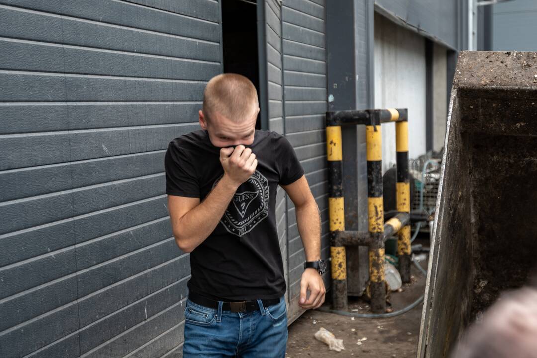 Įrenginiai: Kauno MBA ne kartą tobulino rūšiavimo procesą, bet nemalonūs kvapai tebesklinda.