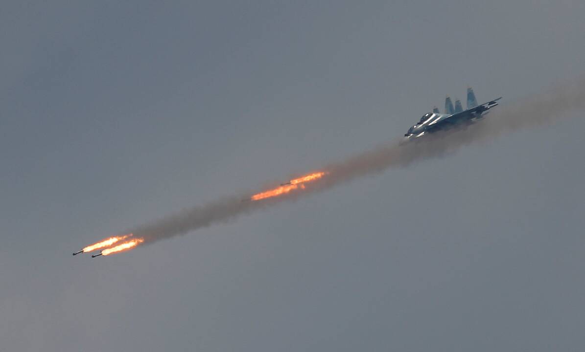 Istorinis smūgis: Ukrainos dronas numušė Rusijos naikintuvą