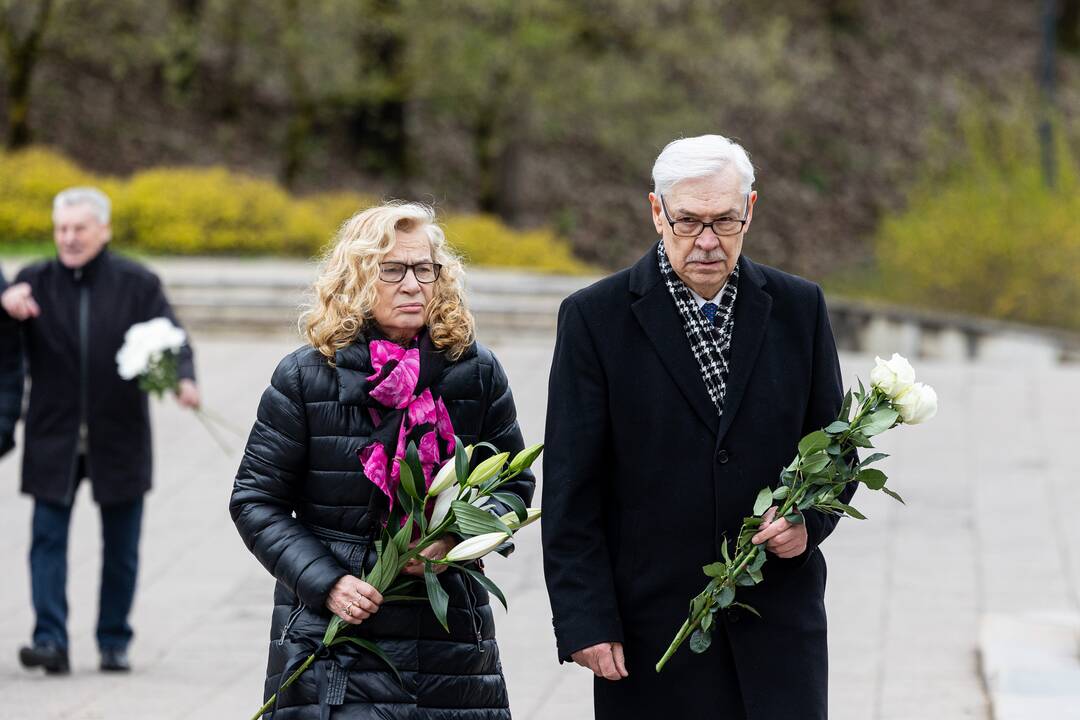 Vilniuje – G. Kirkilo laidotuvės