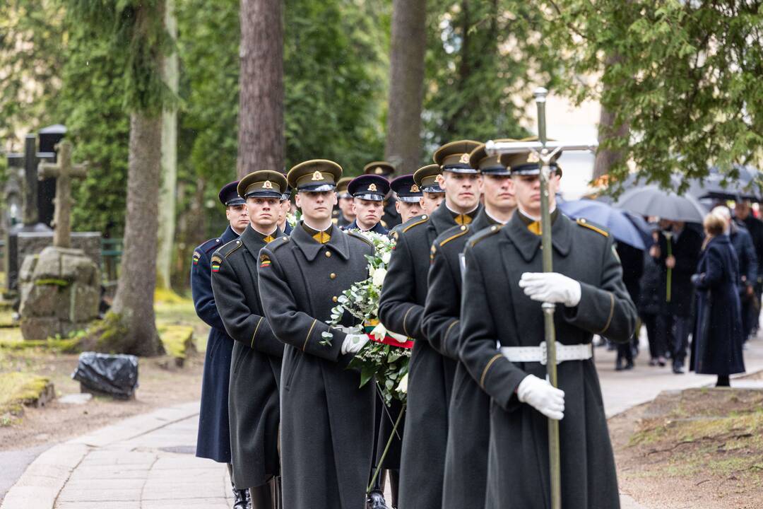 Vilniuje – G. Kirkilo laidotuvės