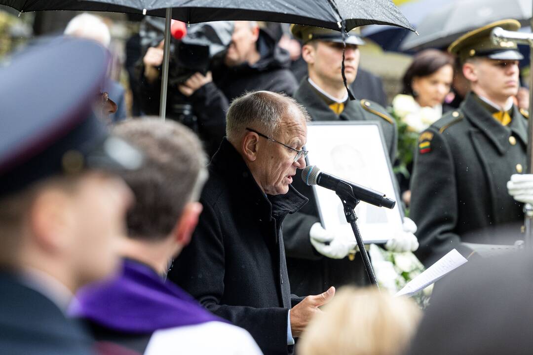 Vilniuje – G. Kirkilo laidotuvės