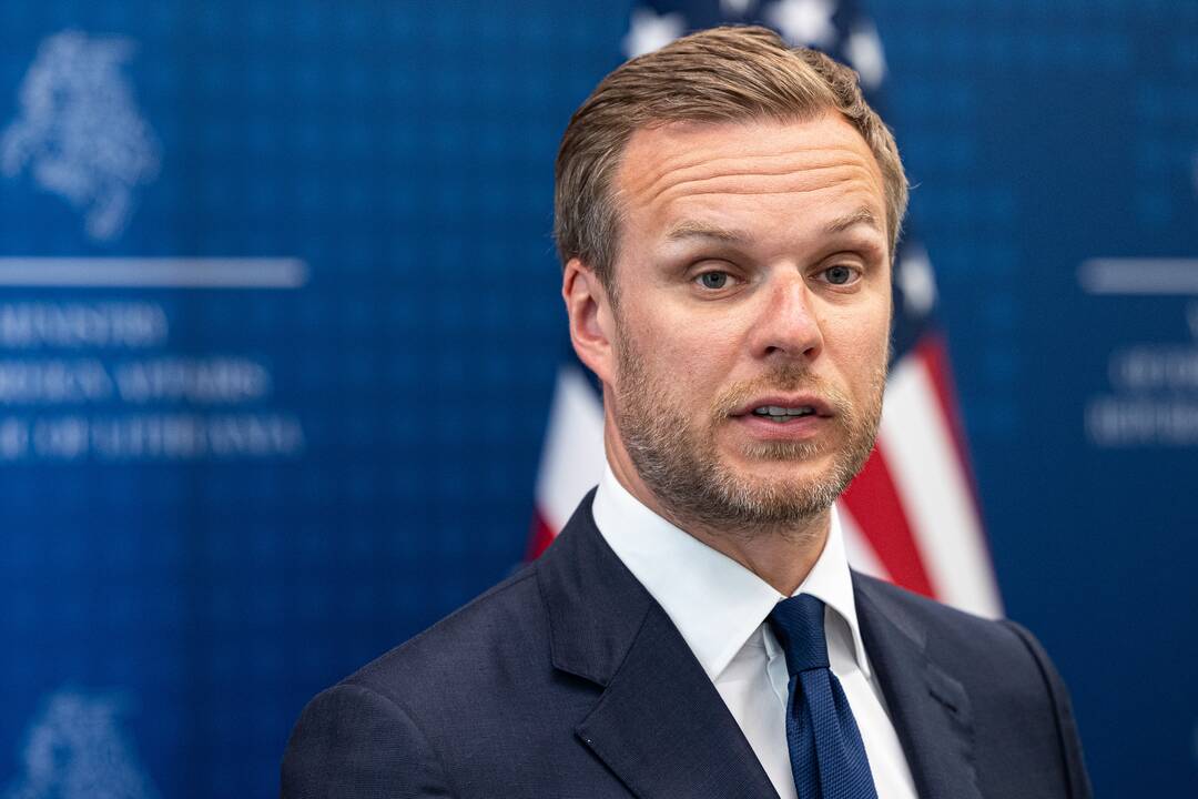 G. Landsbergio, JAV Valstybės sekretoriaus pavaduotojo ir Japonijos užsienio reikalų viceministro konferencija
