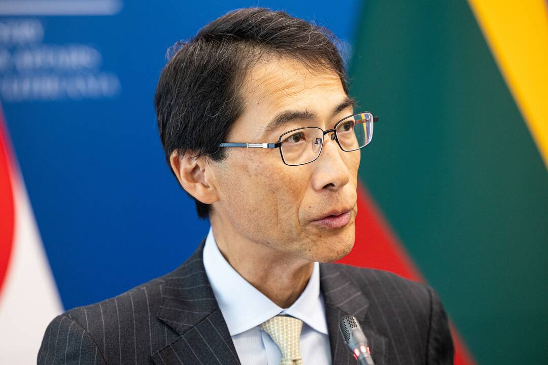 G. Landsbergio, JAV Valstybės sekretoriaus pavaduotojo ir Japonijos užsienio reikalų viceministro konferencija
