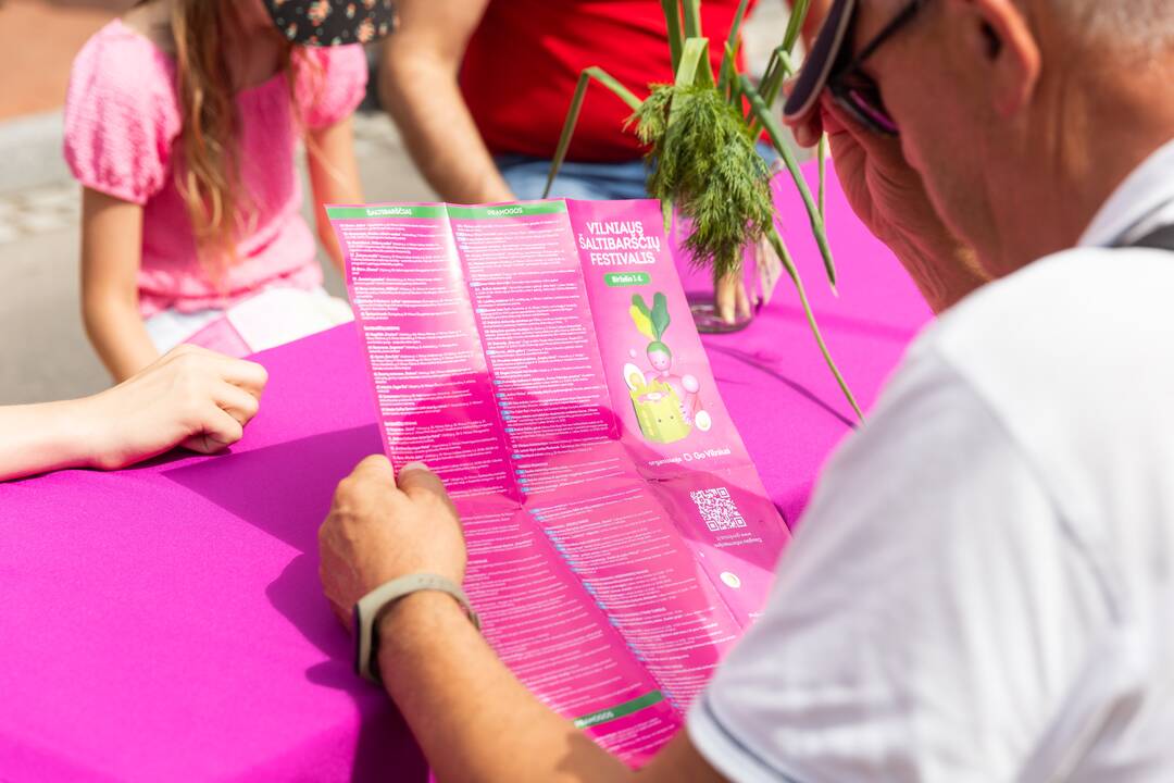 Šaltibarščių festivalis Vilniuje