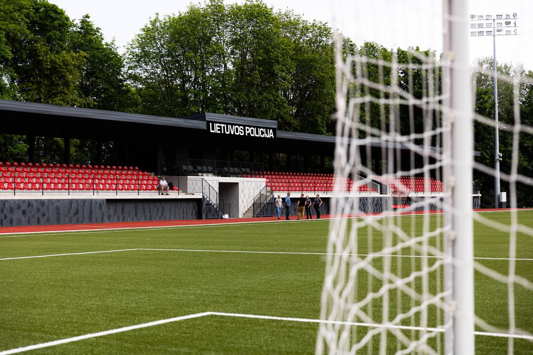 Kalnų parke – Lietuvos policijos stadiono atidarymo renginys