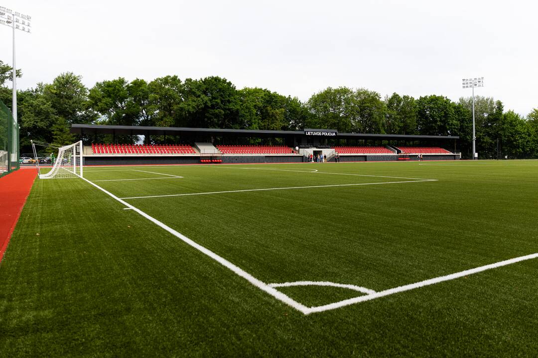 Kalnų parke – Lietuvos policijos stadiono atidarymo renginys