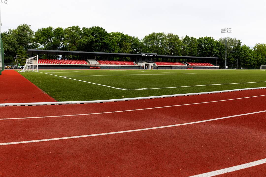 Kalnų parke – Lietuvos policijos stadiono atidarymo renginys